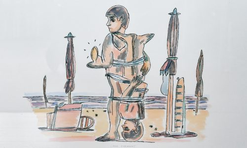 Naar Beckmann by Arie van Geest